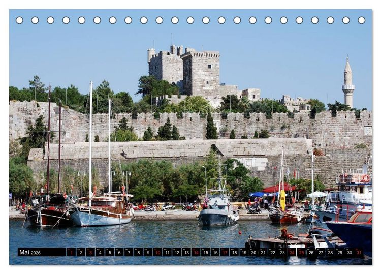 Produktbild: Türkei - Türkische Ägäis (Tischkalender 2026 DIN A5 quer), CALVENDO Monatskalender