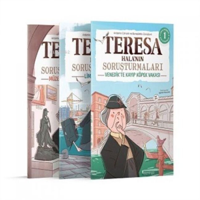 Produktbild: G&ouml;rsel, Mantiksal ve Bilissel Beceri Etkinlik Seti 7-9 Yas - Teresa Halanin Sorusturmalari 1-2-3 Cikartmali