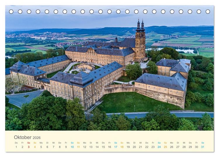 Produktbild: Lichtenfels - die Deutsche Korbstadt (Tischkalender 2026 DIN A5 quer), CALVENDO Monatskalender
