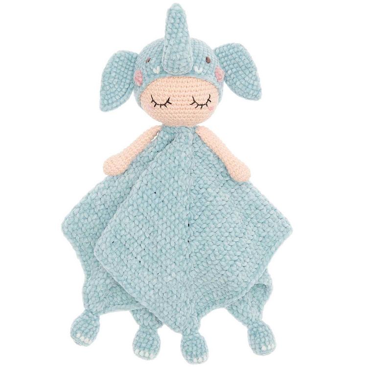 Produktbild: Ricorumi H&auml;kelset "Baby Blankies" Elefant
