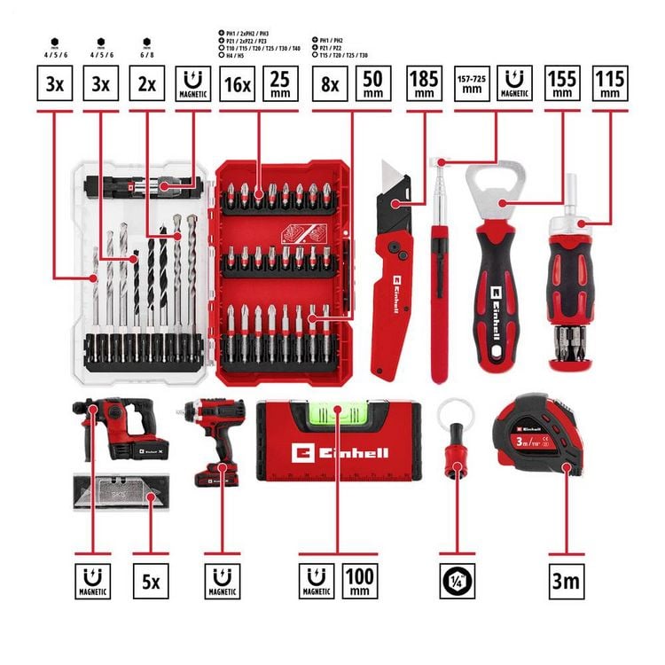 Produktbild: Einhell Werkzeug Adventskalender