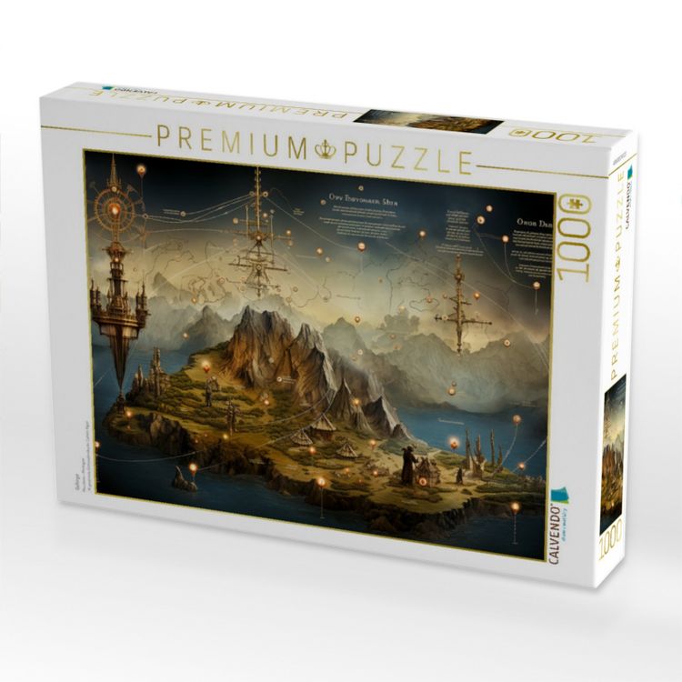 Produktbild: CALVENDO Puzzle Gebirge | 1000 Teile Lege-Gr&ouml;&szlig;e 64x48cm Foto-Puzzle f&uuml;r gl&uuml;ckliche Stunden