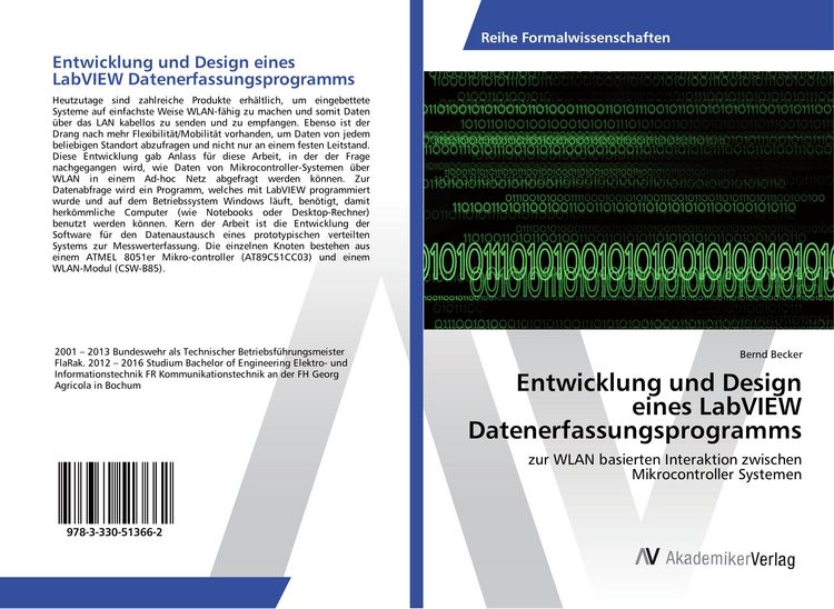 Produktbild: Entwicklung und Design eines LabVIEW Datenerfassungsprogramms