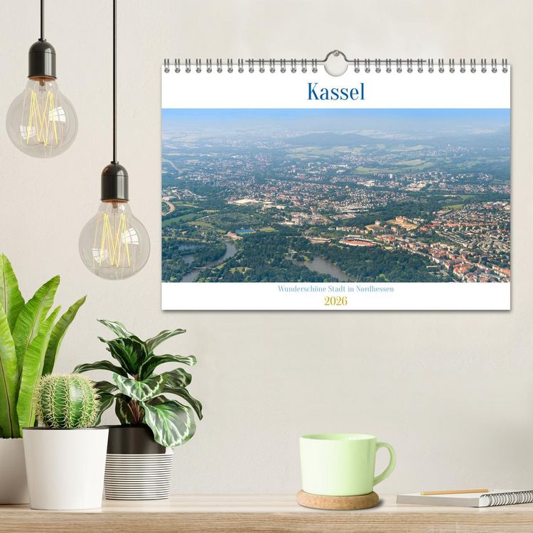 Produktbild: Kassel - wundersch&ouml;ne Stadt in Nordhessen (Wandkalender 2026 DIN A4 quer), CALVENDO Monatskalender