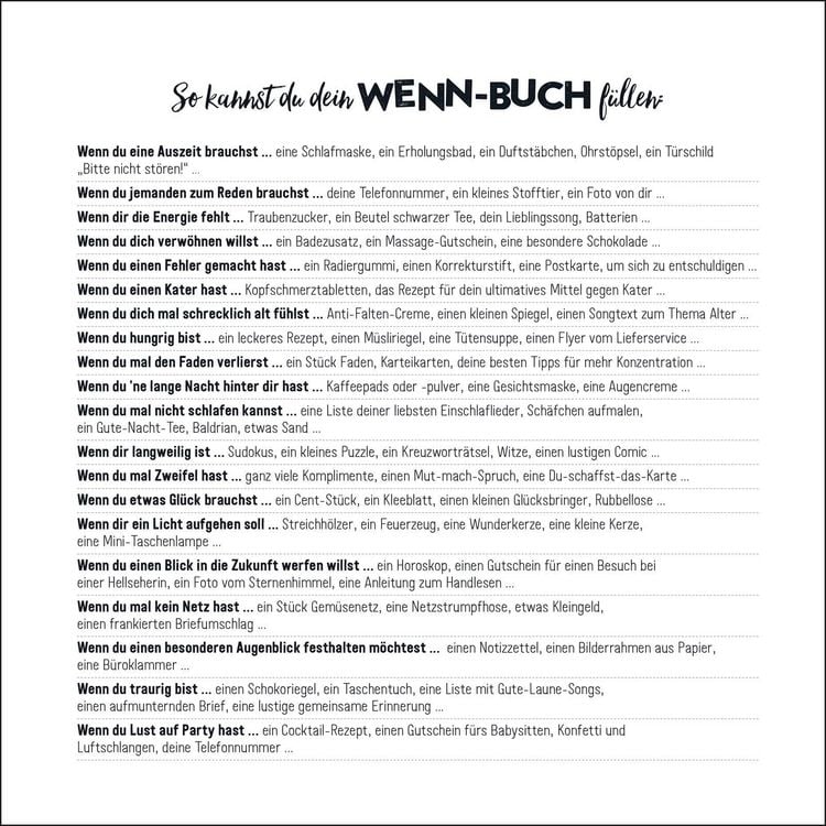 Produktbild: Wenn-Buch f&uuml;r meine Lieblingsfreundin