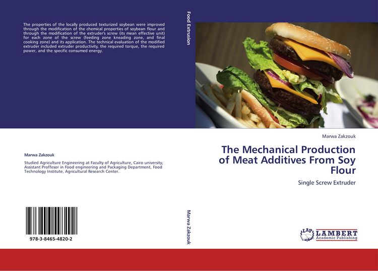 Produktbild: The Mechanical Production of Meat Additives From Soy Flour