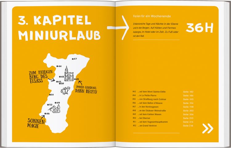 52 kleine & große Eskapaden im Elsass