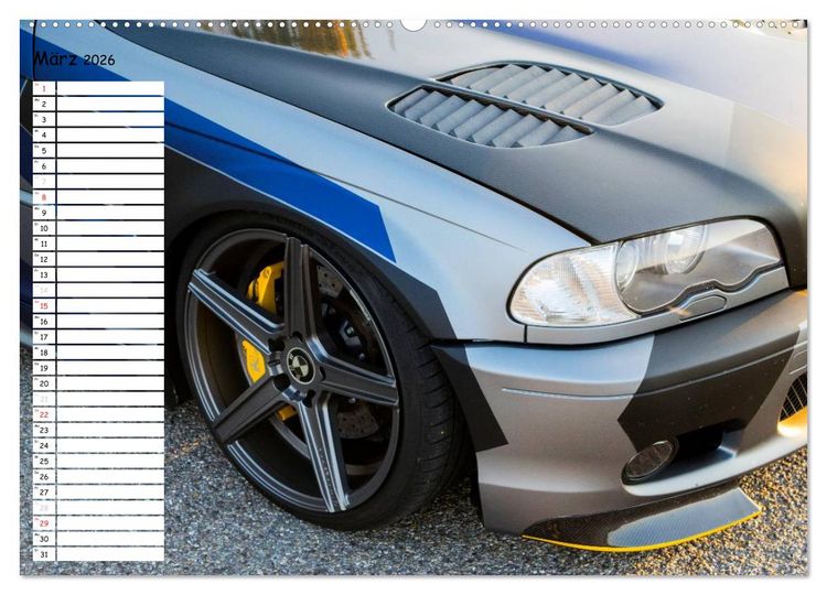 Produktbild: Tuning Power (hochwertiger Premium Wandkalender 2026 DIN A2 quer), Kunstdruck in Hochglanz