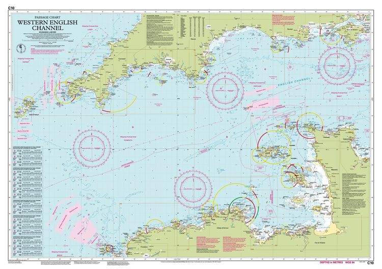 Produktbild: C10 Western English Channel, Imray Passage Chart