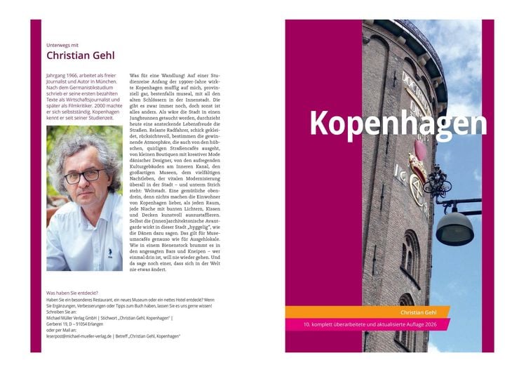 Produktbild: MICHAEL M&Uuml;LLER Reisef&uuml;hrer Kopenhagen MM-City