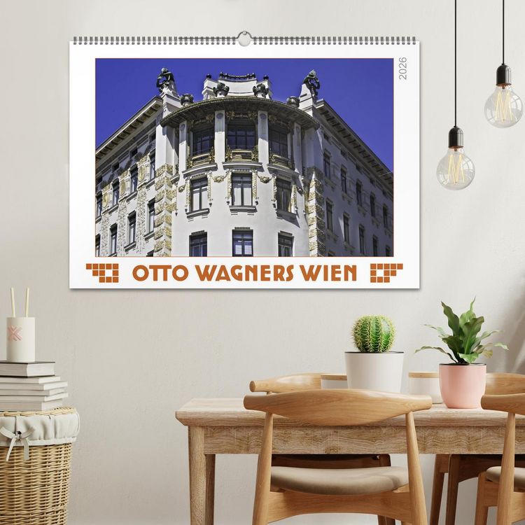 Produktbild: Otto Wagners Wien (Wandkalender 2026 DIN A2 quer), CALVENDO Monatskalender