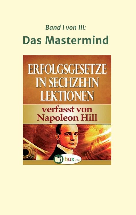 Produktbild: Erfolgsgesetze in sechzehn Lektionen