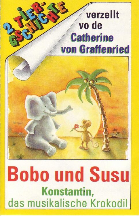 Produktbild: Konstantin, das musikalische Krokodil /Bobo und Susu, als der Elefant sich in eine Maus verliebte