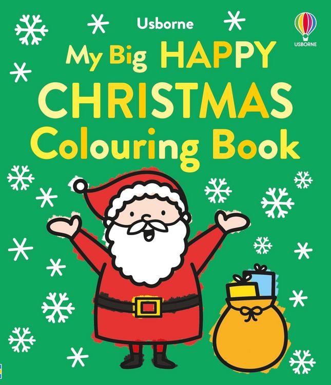Produktbild: My Big Happy Christmas Colouring Book