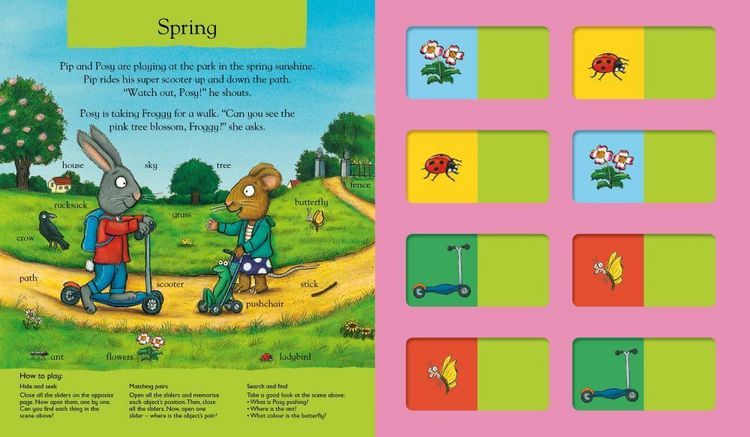 Produktbild: Pip and Posy: The Super Seasons (Memory Game Book)