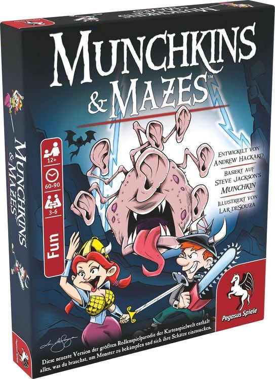 Produktbild: Munchkin & Mazes (Spiel)