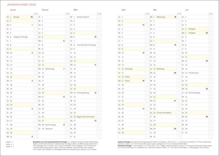 Produktbild: Lady Terminkalender A6 2027