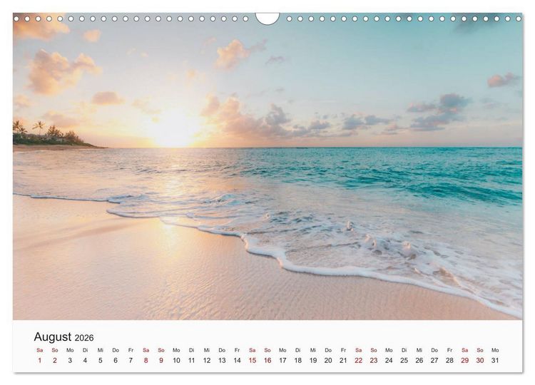Produktbild: Hawaii - Sommer, Sonne, Urlaub (Wandkalender 2026 DIN A3 quer), CALVENDO Monatskalender