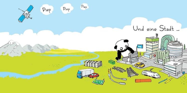 Produktbild: Der kleine Panda baut sich seine Welt