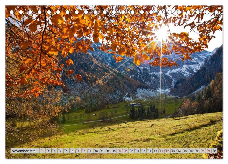 Produktbild: Herzliche Gr&uuml;&szlig;e aus Flachau (Tischkalender 2026 DIN A5 quer), CALVENDO Monatskalender