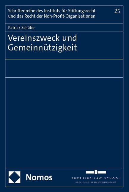 Produktbild: Vereinszweck und Gemeinn&uuml;tzigkeit