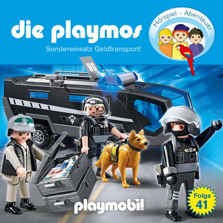 Bild vom Artikel Die Playmos - Das Original Playmobil Hörspiel, Folge 41: Sondereinsatz Geldtransport! vom Autor Simon X. Rost
