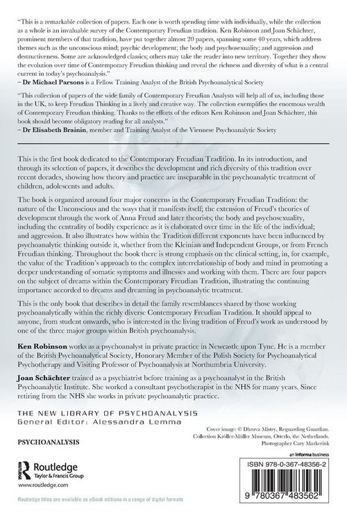 Produktbild: The Contemporary Freudian Tradition