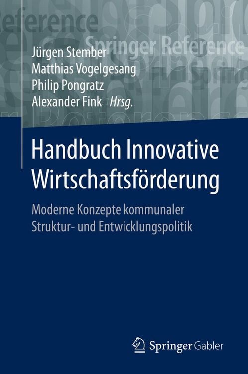 Produktbild: Handbuch Innovative Wirtschaftsf&ouml;rderung