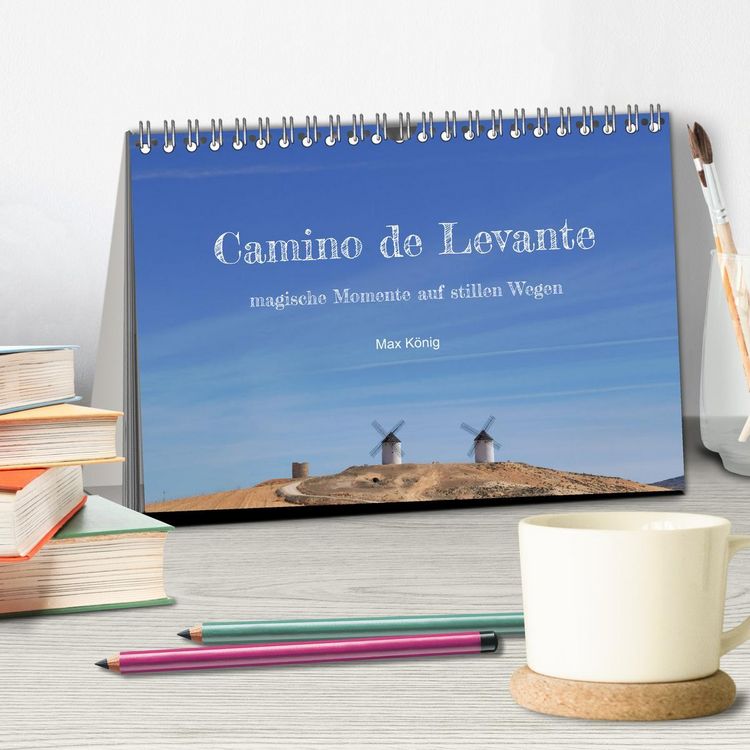 Produktbild: Camino Levante - magische Momente auf stillen Wegen (Tischkalender 2026 DIN A5 quer), CALVENDO Monatskalender