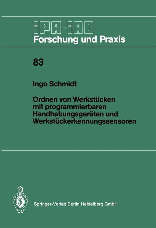 Produktbild: Ordnen von Werkst&uuml;cken mit programmierbaren Handhabungsger&auml;ten und Werkst&uuml;ckerkennungssensoren