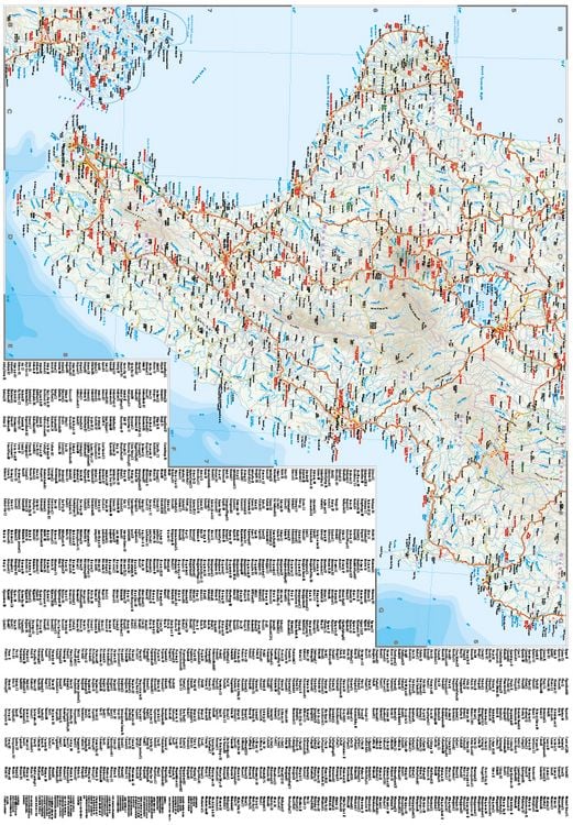 Produktbild: Reise Know-How Landkarte Neuseeland, Nordinsel (1:550.000)