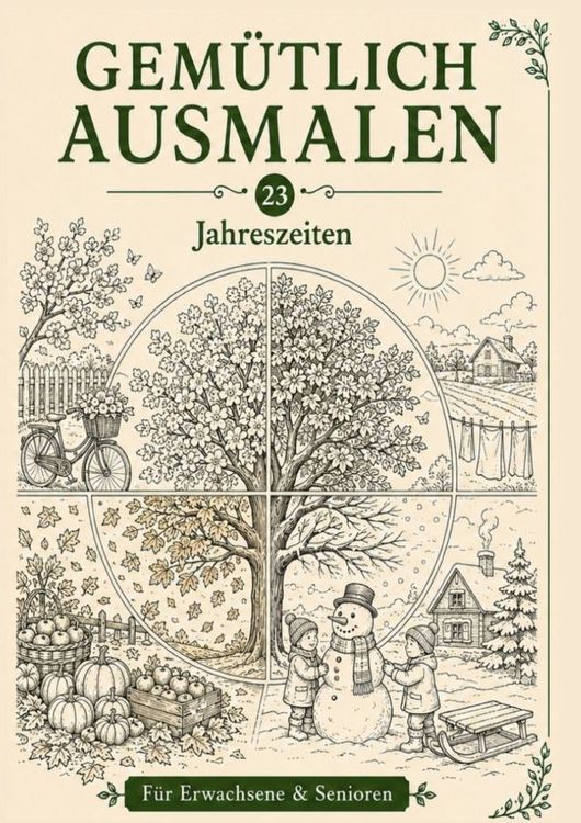 Produktbild: Gem&uuml;tlich ausmalen / Gem&uuml;tlich ausmalen - Jahreszeiten