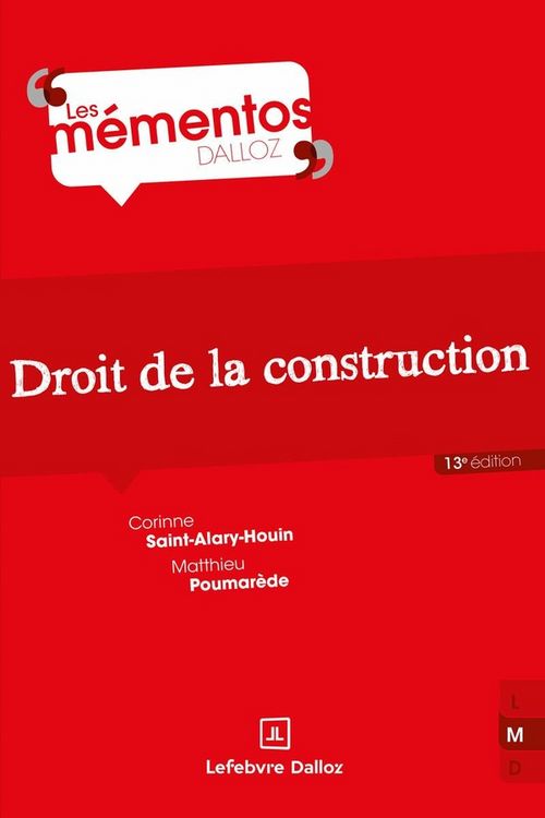 Produktbild: Droit de la Construction (13e Edition)