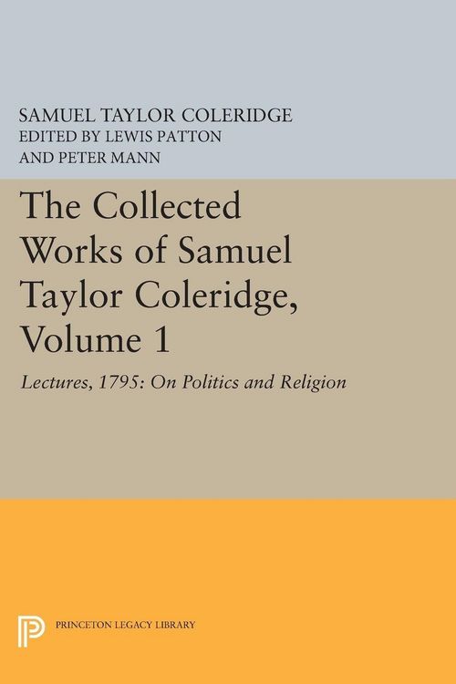 Produktbild: The Collected Works of Samuel Taylor Coleridge, Volume 1