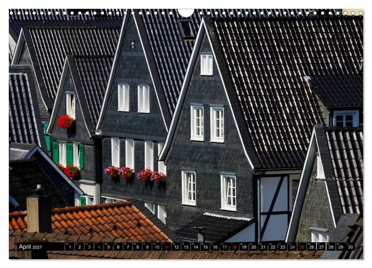 Produktbild: Solinger Bilderbogen 2027 (Wandkalender 2027 DIN A3 quer), CALVENDO Monatskalender