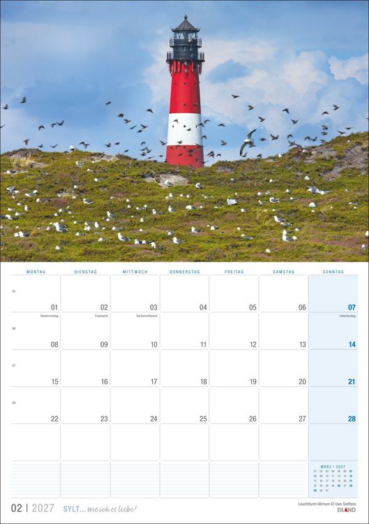 Produktbild: Sylt &hellip; wie ich es liebe Kalender 2027