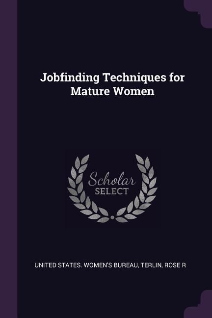 Produktbild: Jobfinding Techniques for Mature Women
