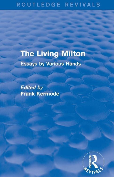 Produktbild: The Living Milton (Routledge Revivals)