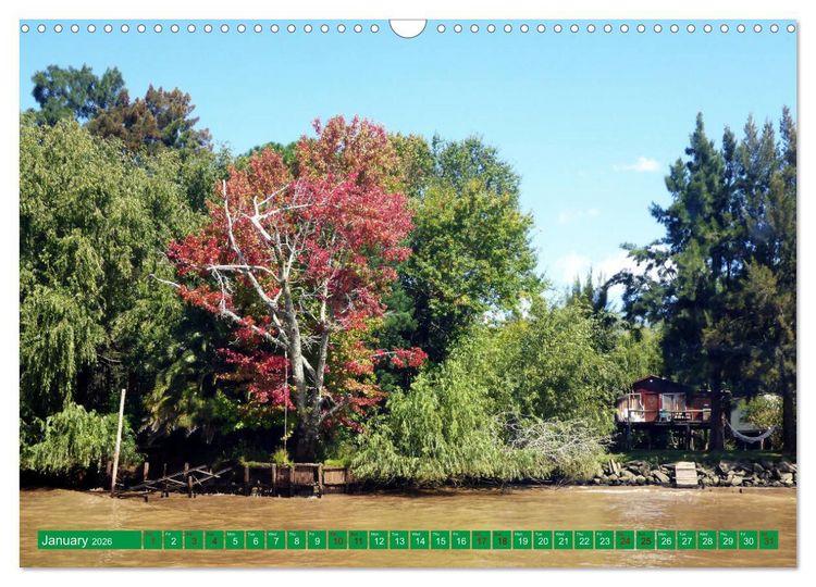 Produktbild: Buenos Aires - Capital on the Rio de la Plata (Wall Calendar 2026 DIN A3 landscape), CALVENDO 12 Month Wall Calendar