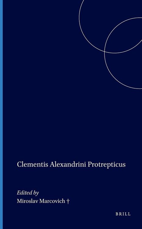 Produktbild: Clementis Alexandrini Protrepticus