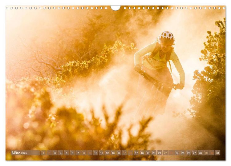 Produktbild: Mountainbike - Über Stock und Stein: Edition Funsport (Wandkalender 2025 DIN A3 quer), CALVENDO Monatskalender
