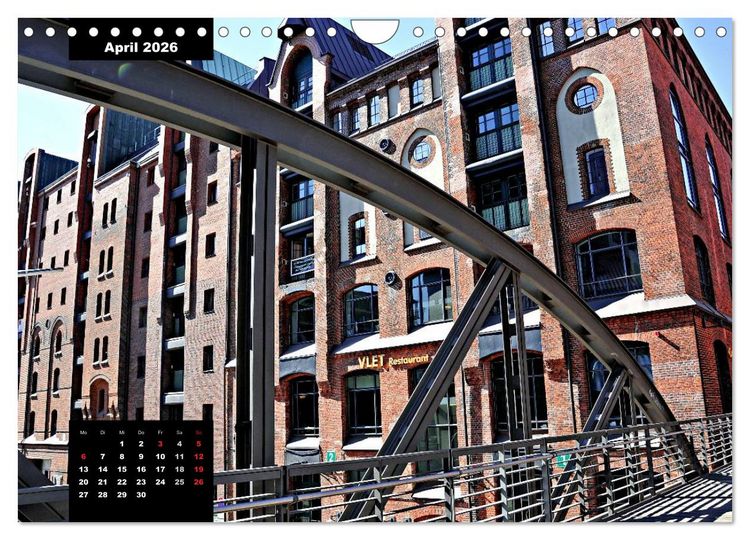 Produktbild: Architektur - Bauwerke mit k&uuml;nstlerischer Gestaltung (Wandkalender 2026 DIN A4 quer), CALVENDO Monatskalender