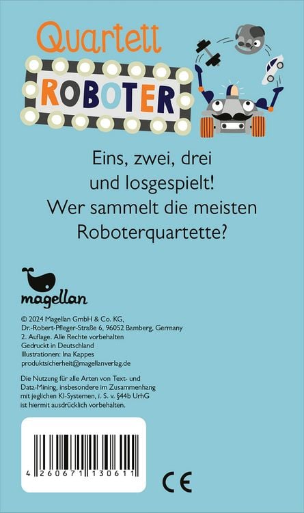 Produktbild: Quartett - Roboter