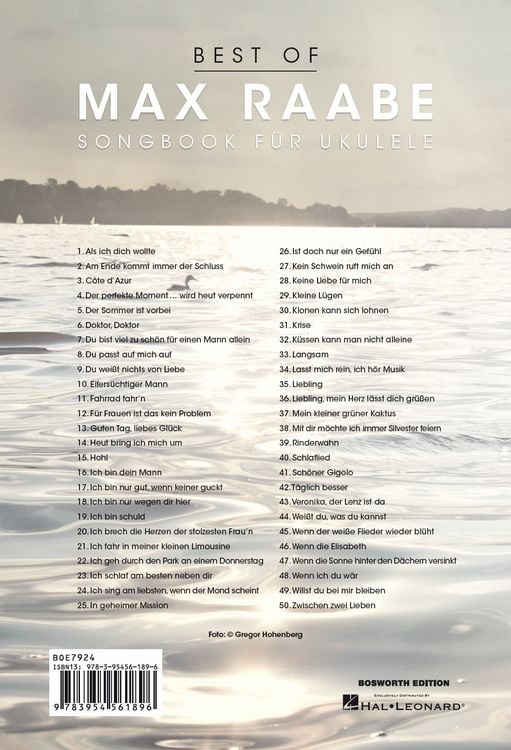 Produktbild: Best Of Max Raabe: Songbook f&uuml;r Ukulele