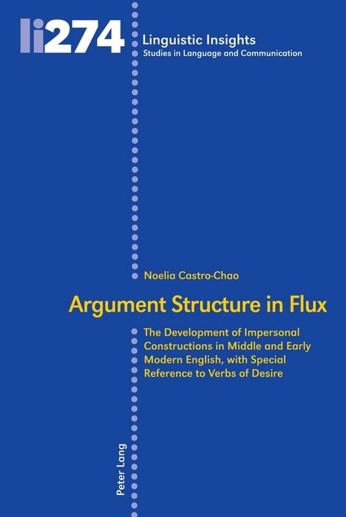 Produktbild: Argument Structure in Flux