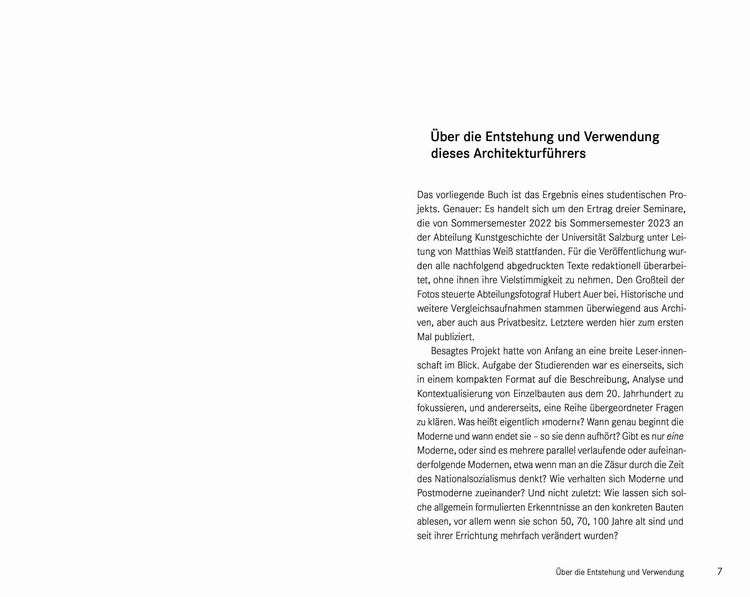 Produktbild: Moderne Architektur in Salzburg