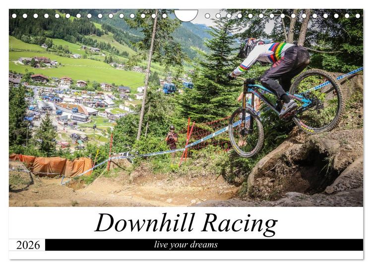 Produktbild: Downhill Racing (Wandkalender 2026 DIN A4 quer), CALVENDO Monatskalender