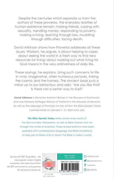 Produktbild: The Message of Proverbs
