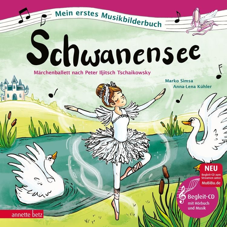 Bild vom Artikel Schwanensee (Mein erstes Musikbilderbuch mit CD und zum Streamen, Bd.) vom Autor Marko Simsa