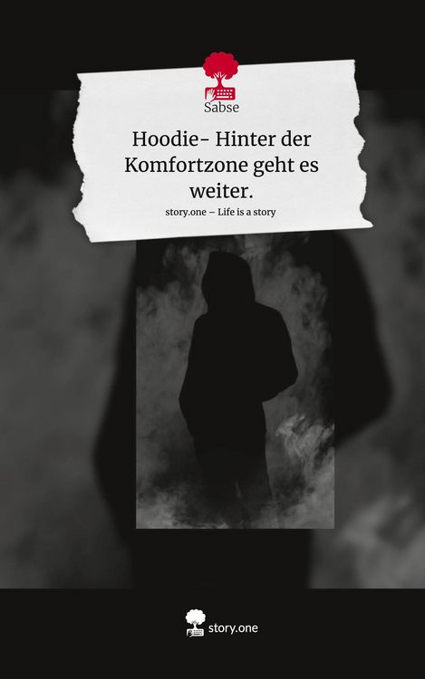 Produktbild: Hoodie- Hinter der Komfortzone geht es weiter.. Life is a Story - story.one